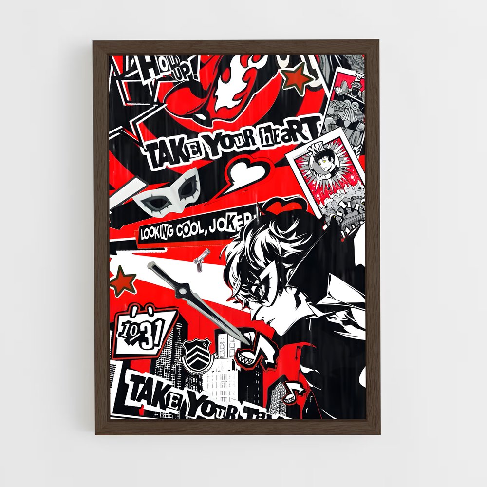 Poster Graffiti des Voleurs – affiche Persona 5 (vue 5)